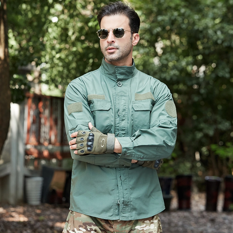 Tactical Military Style Shirt with Waterproof Fabric