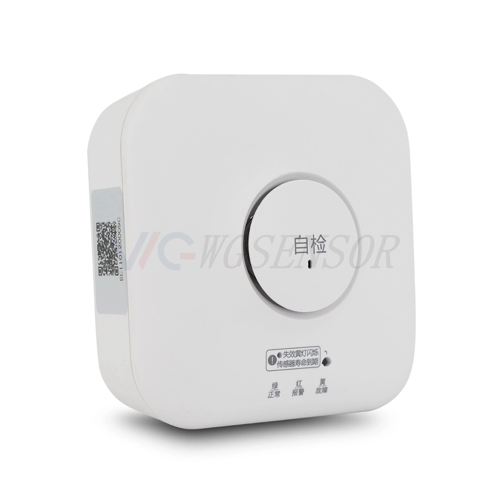 Sensor de alarme sem fios Wi-Fi Co para incêndio