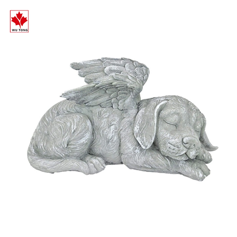 Custom Pet Memorial Statue Wings Dog Figurine Angel Cat Statue