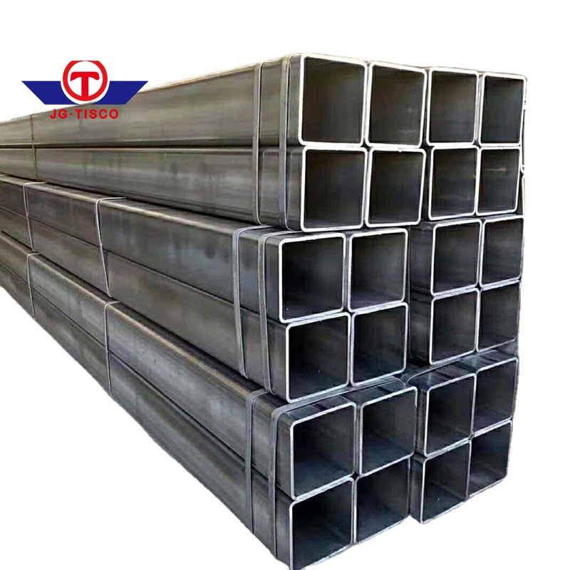 Shs Rhs Black Iron Tube Square and Rectangular Hollow Section Steel Pipe Profile