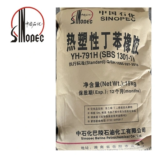Sinopec Baling Thermoplastic Rubber Sbs Yh-188e