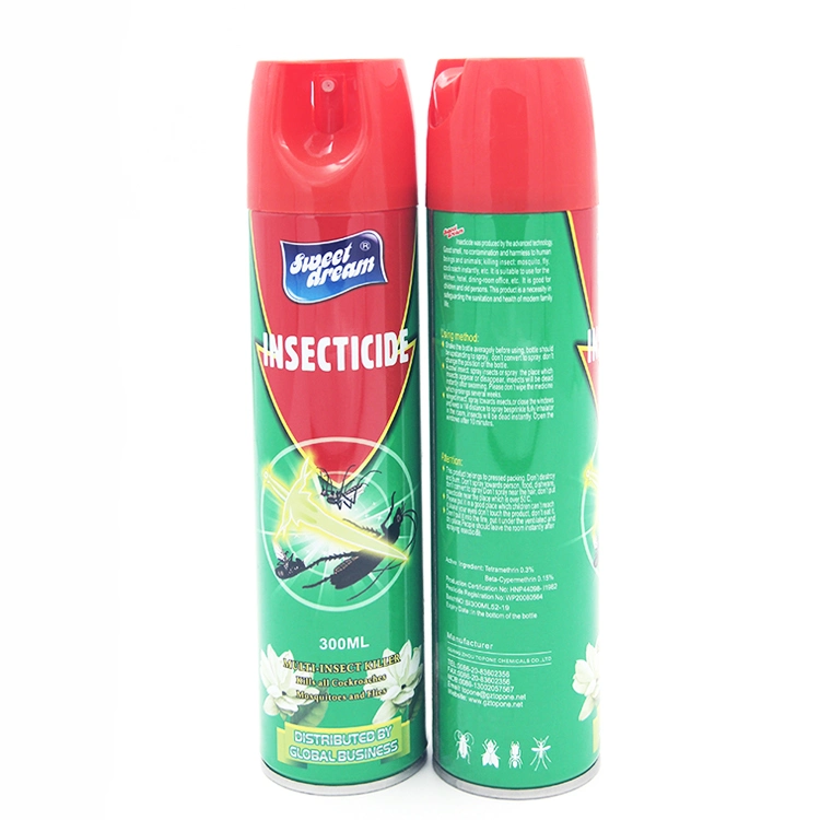 Hot Sale Insecticide Spray Aerosol Bug Pest Control Killer Spray