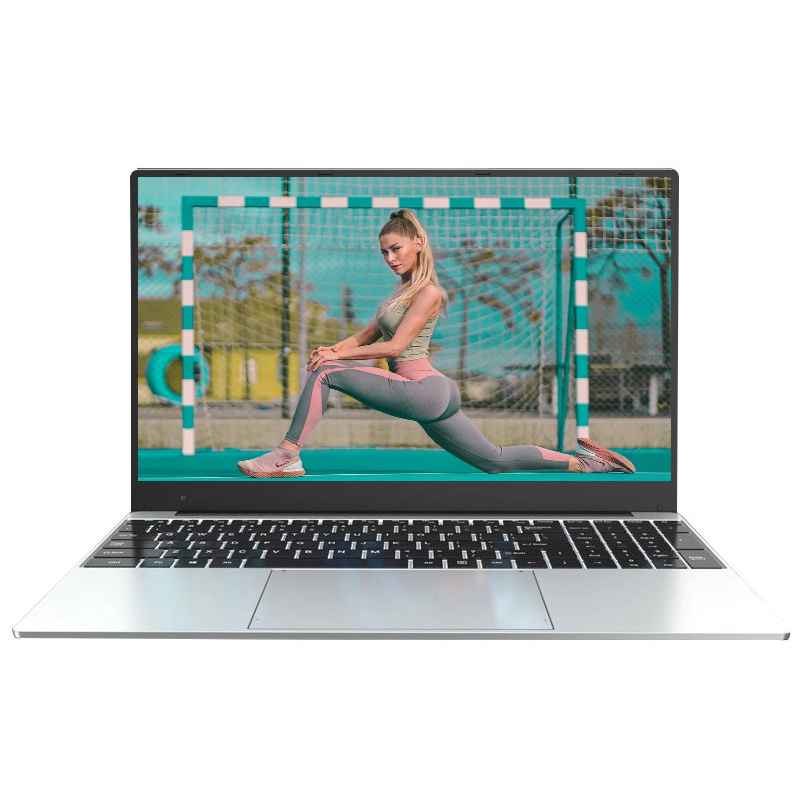 15.6'' Slim Laptop in-Tel Quad Core Notebook 8GB RAM 256GB 1920X1080 IPS Laptops Computer