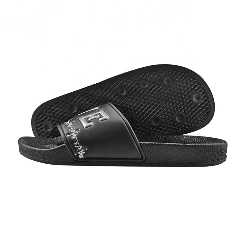 Hot PVC Custom Logo Slippers Slide Sandal Printing Logo Slippers