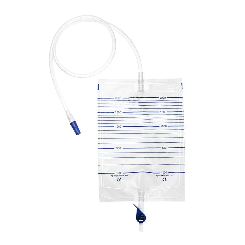 Medical Supply Urine Bag 1000ml 2000ml Urine Drainage Bag Urine Collection Bag