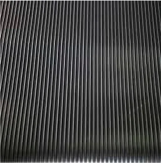 High quality/High cost performance Fine Ribbed Industrial Rubber Floor Mat with Low Price