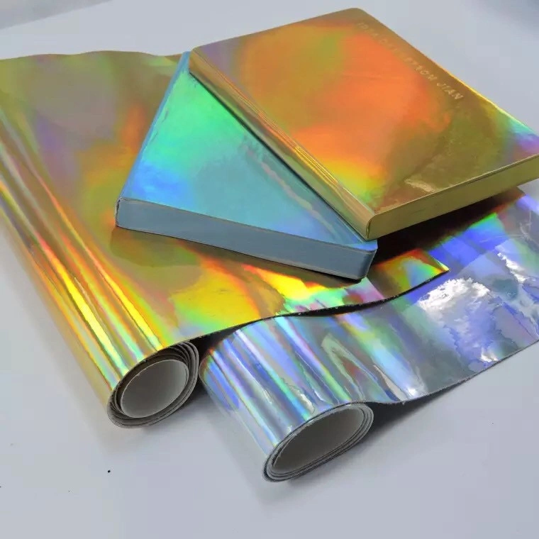 Holographic PU Leather for Bags, Garments, Packaging