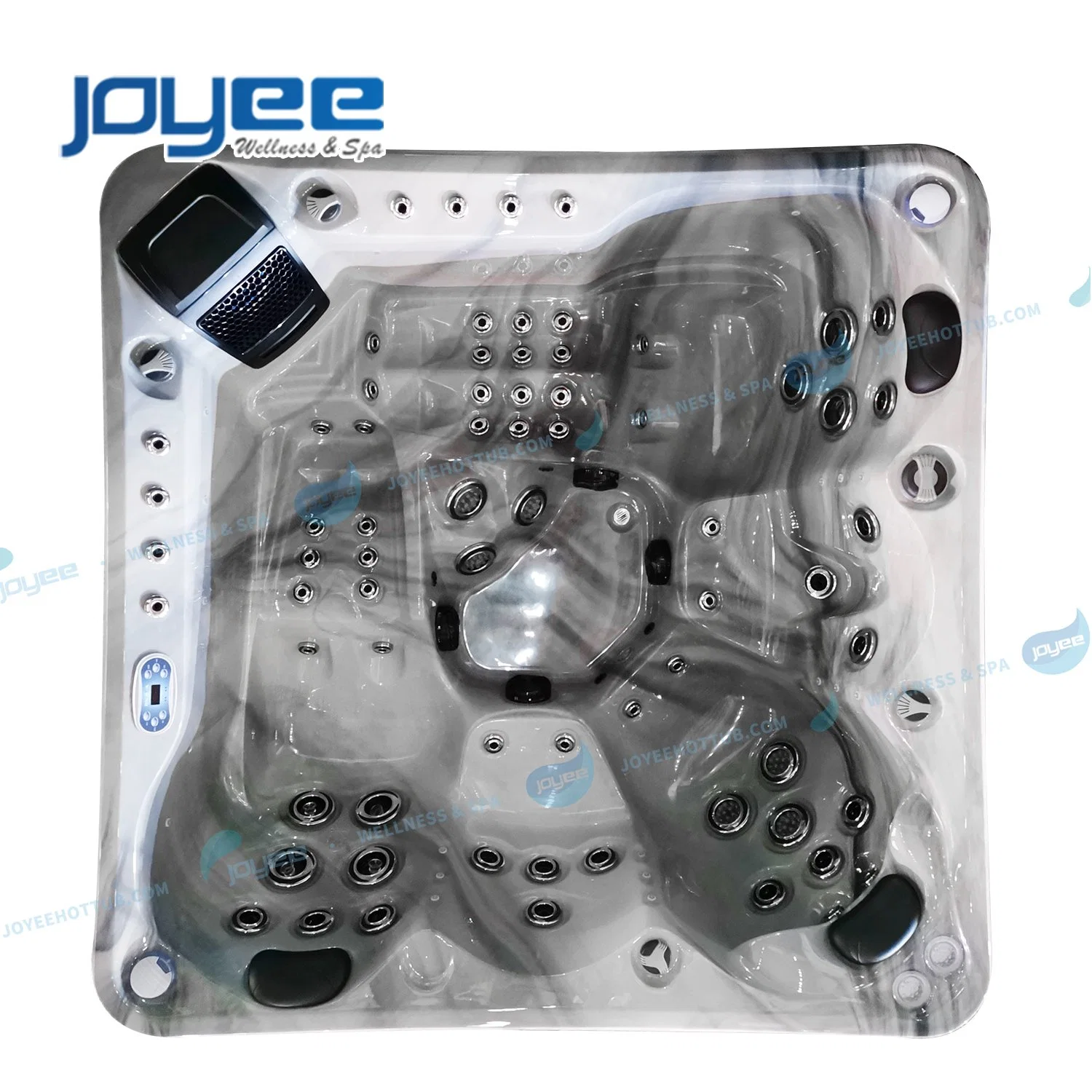 5 Locais Exteriores Joyee Acrylic Autoportante Large Jacuzzi massagem SPA