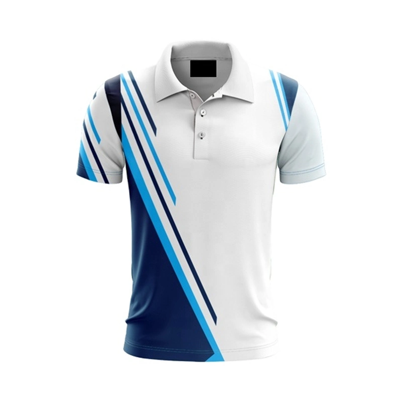 Último diseño Top Quality Custom Logo Sublimation Polo para hombre