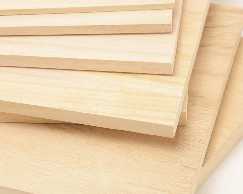 Solid Wood Paulownia Splice Paulownia Board Piece Small Board Handmade DIY Wood Log Material Sheeting