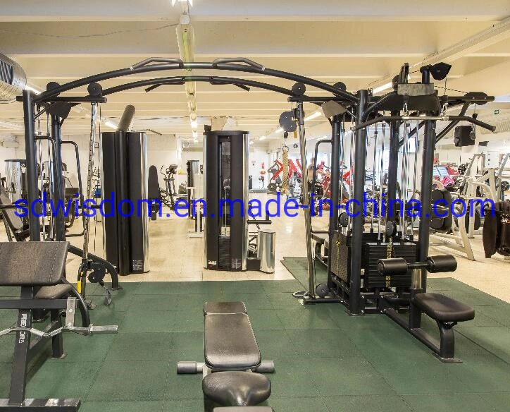 CE Certificated Commercial Fitness Equipment Multi Cable Jungle 5 Stacks Fitness Machine