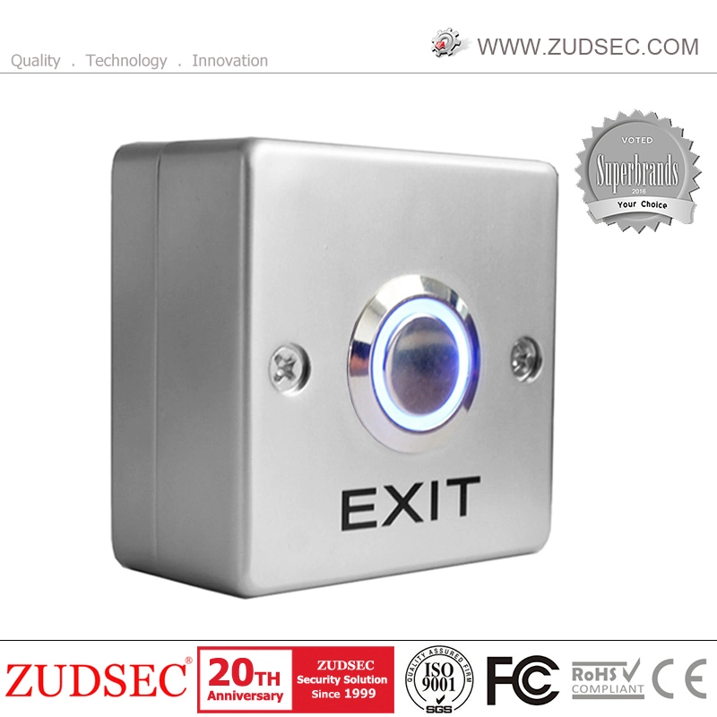 IP66 Waterproof Door Fingerprint Access Control with Metal Keypad for Gate Entrance