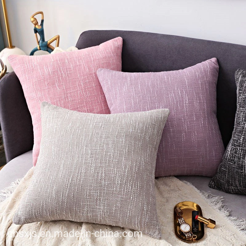 New Hot Cotton and Linen Cushion Wholesale/Supplier Cushion Cover