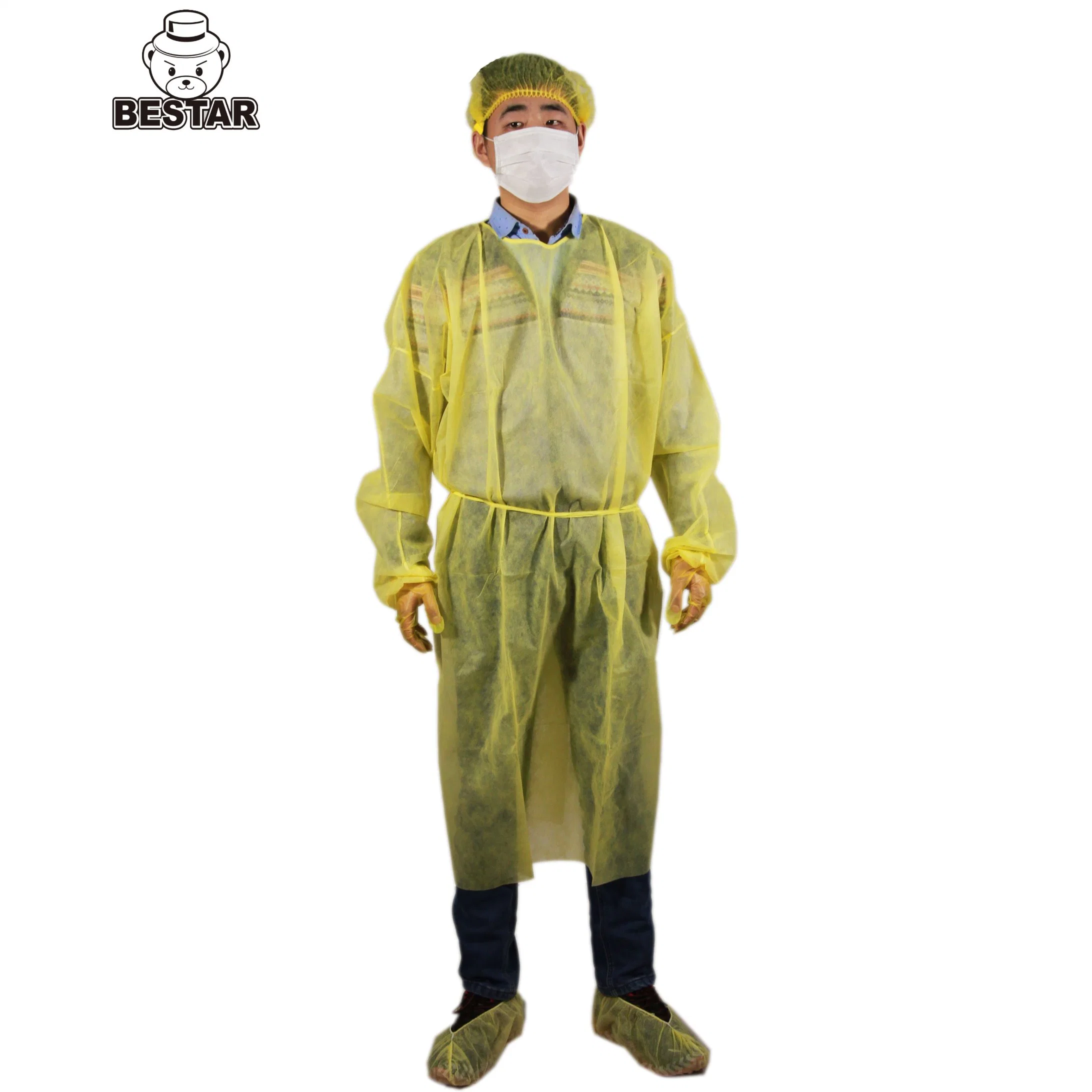 Disposable Nonwoven Spp Isolation Gown