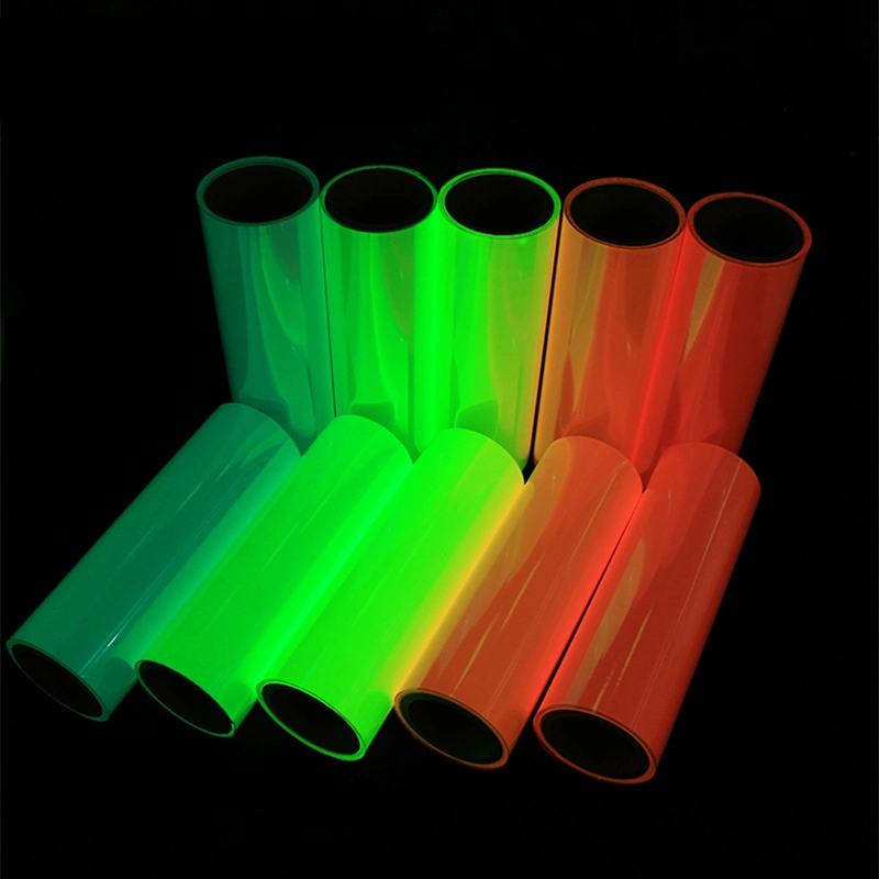 Emergency Place Safety Marking Normal as Green, Support Custom Radium Film Price Reflective Material