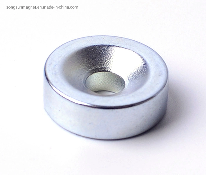 N35 N40 N45 N50 N52 Rare Earth Round Neodymium Countersunk Magnet