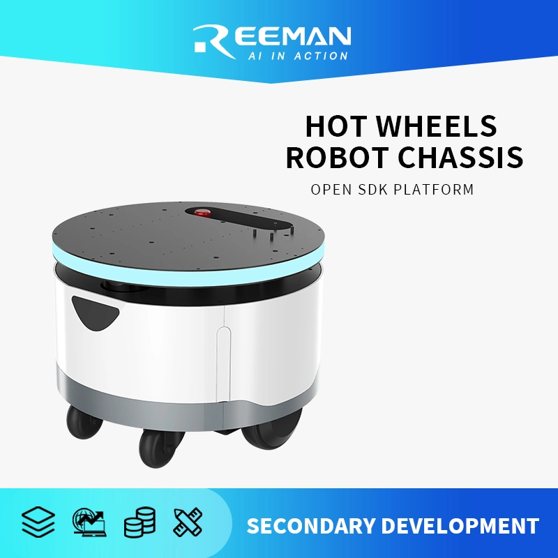 Robot Supply Elevator Control System Internet of Things, Intelligent Wheeleded Chassis Smart Robot 4WD