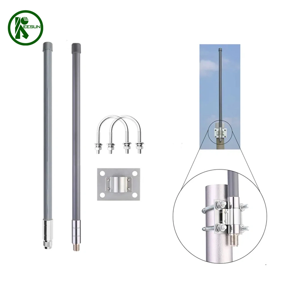 High Gain Hotspot Fiberglass Antenna 868MHz 915MHz Outdoor Omni Directional 6dBi 8dBi 10dBi Fiberglass Antenna for Helium