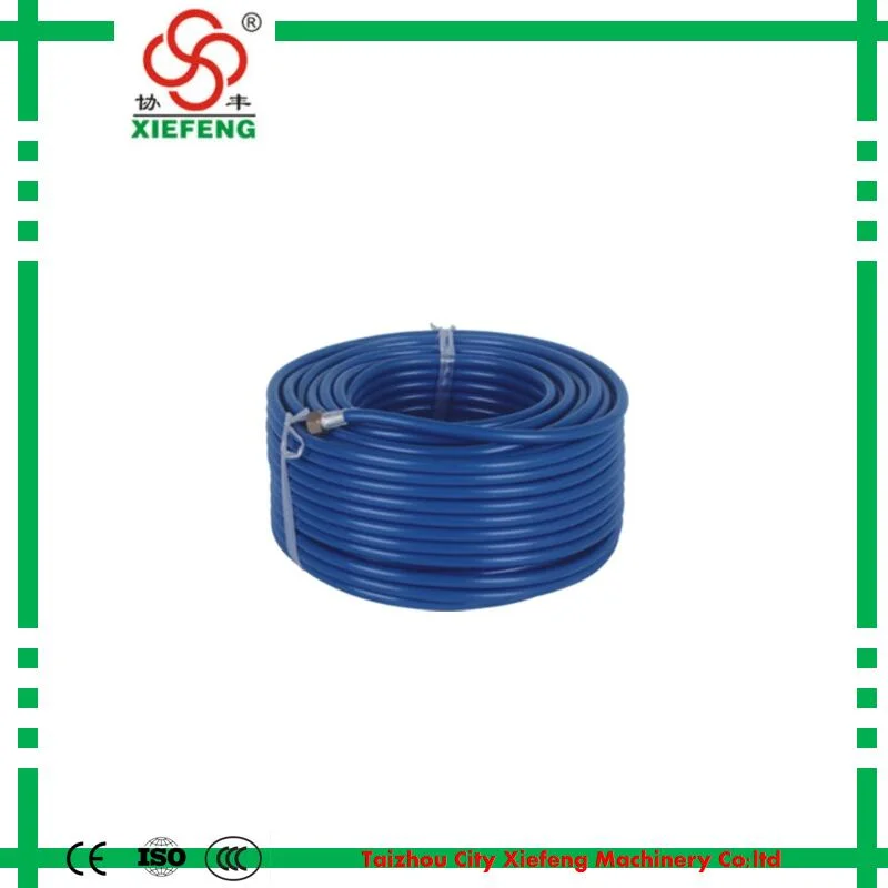 Xf-0608-2 50meter Blue Color with Brass Nut Agricultural Use Hose