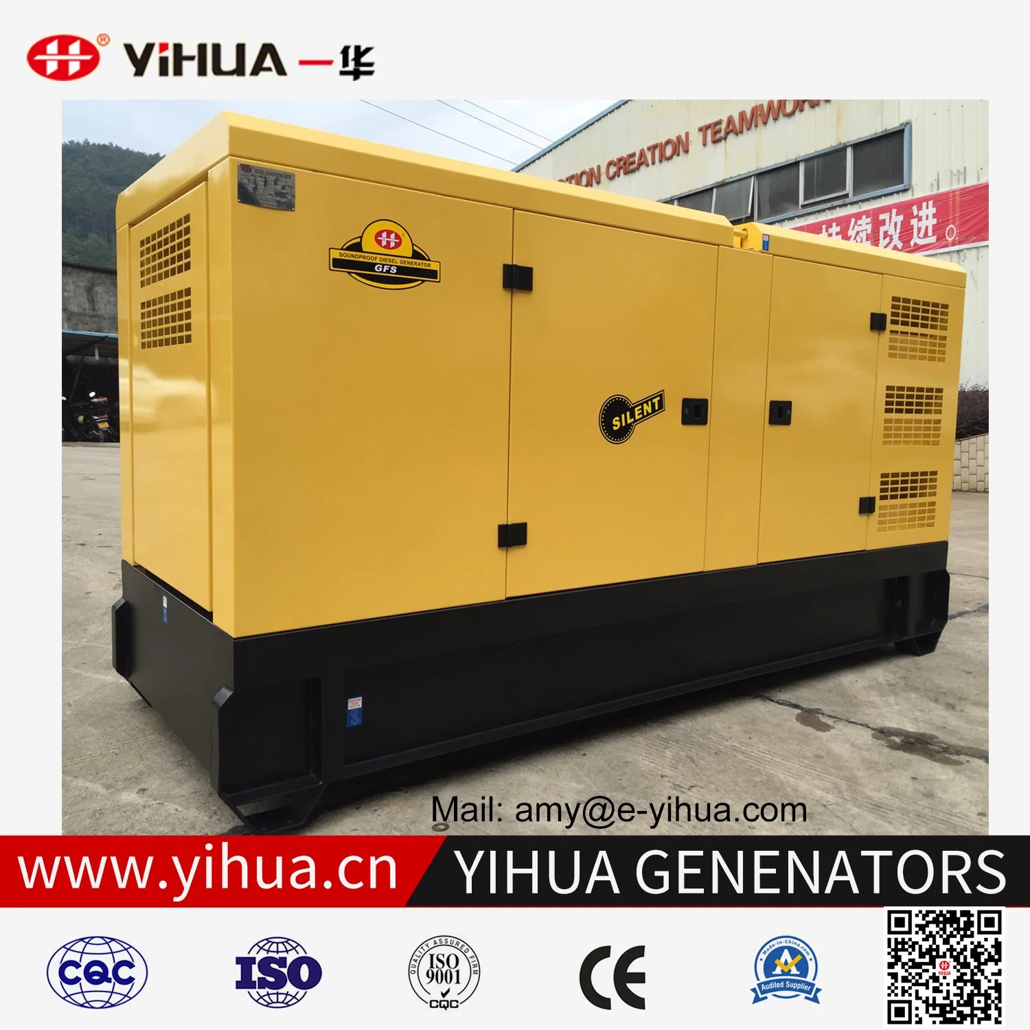 Cummins 180kVA Portable Diesel Generator Electric Machine Governor Generator