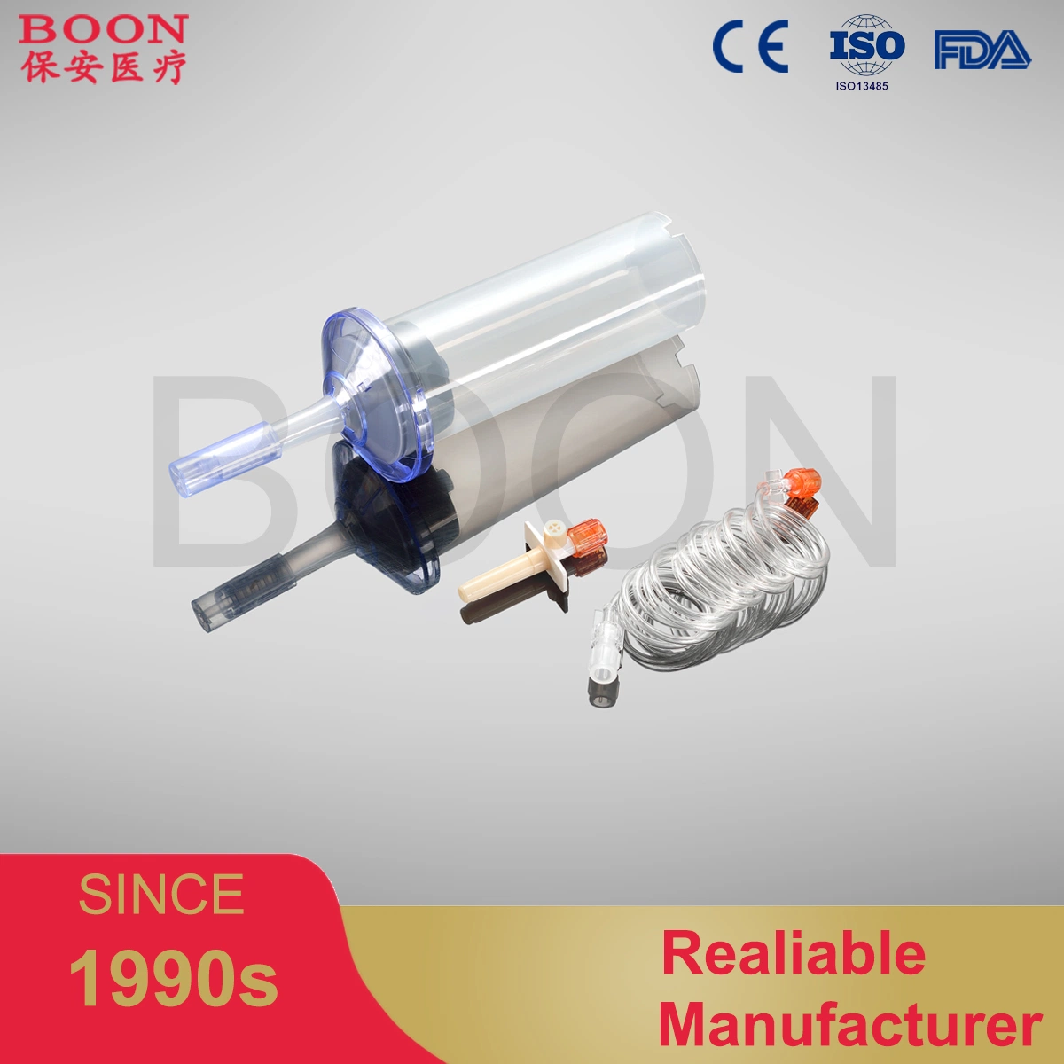 Guerbet Liebel-Flarsheim CT 9000& CT9000adv Optivantage CT 200ml Injector Syringe