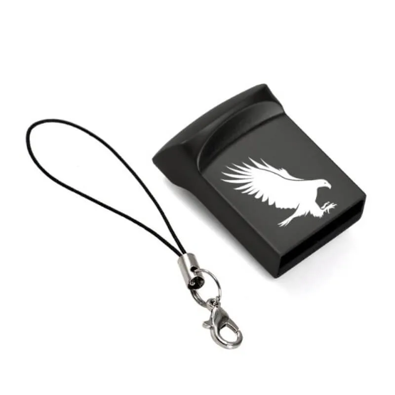 Mini Metal USB Flash Drives 2.0 Logo Customized Available