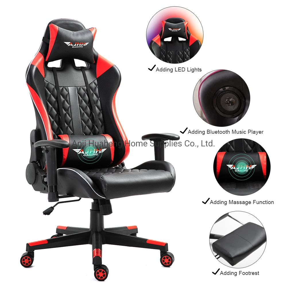 High quality/High cost performance  PU Leather Ergonomic Swivel Chair Adjustable Computer Gaming Chair