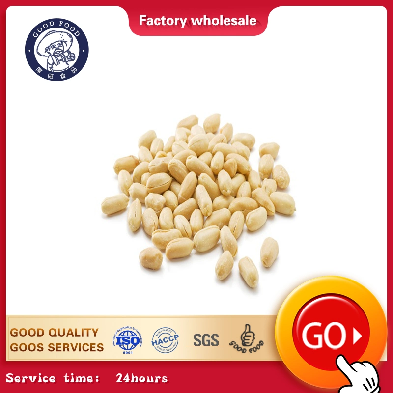 Made in China High quality/High cost performance  Blanched Round Shape Blanched Kernels Peanuts