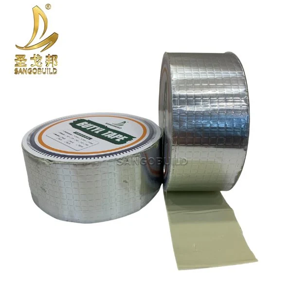 Waterproof Outdoor Single Sided Self-Adhesive Aluminum Foil Repair Butyl Tape