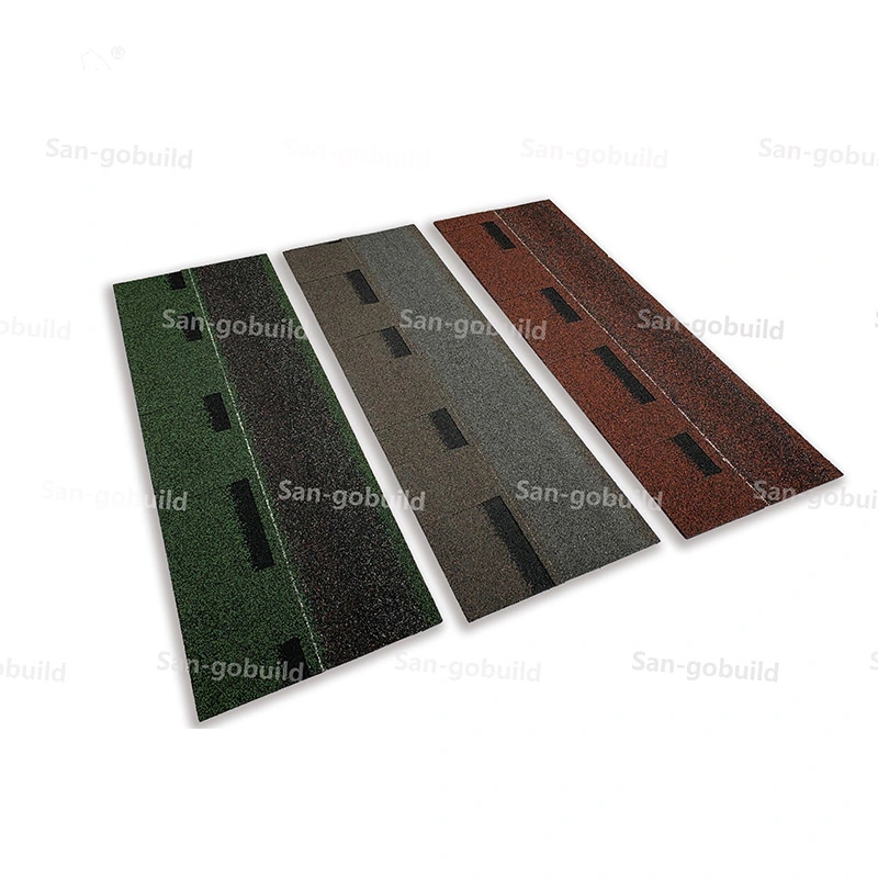 Paquete personalizado de asfalto Villa techos tejas del techo de la casa de madera de Material de cubierta