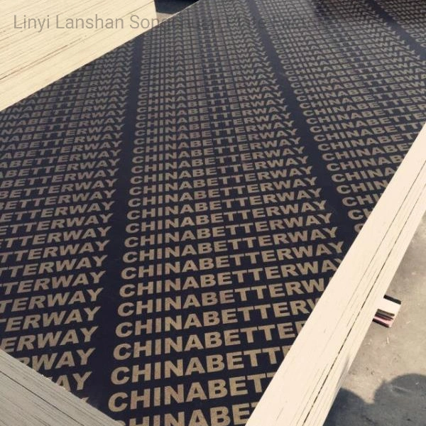 CE E1 Glue HPL Poplar Film Faced Plywood From Linyi