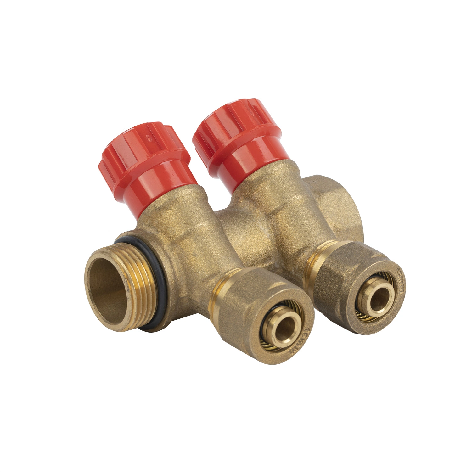 16mm 3 Ways Forged Brass Plumbing Manifold for Multilayer Pipe