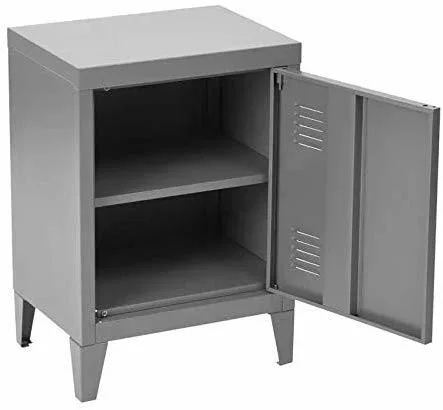 Wohnzimmer Metalldatei Schrank Lagerung Schrank Boden Schrank Metall Storage Organizer Nachttisch