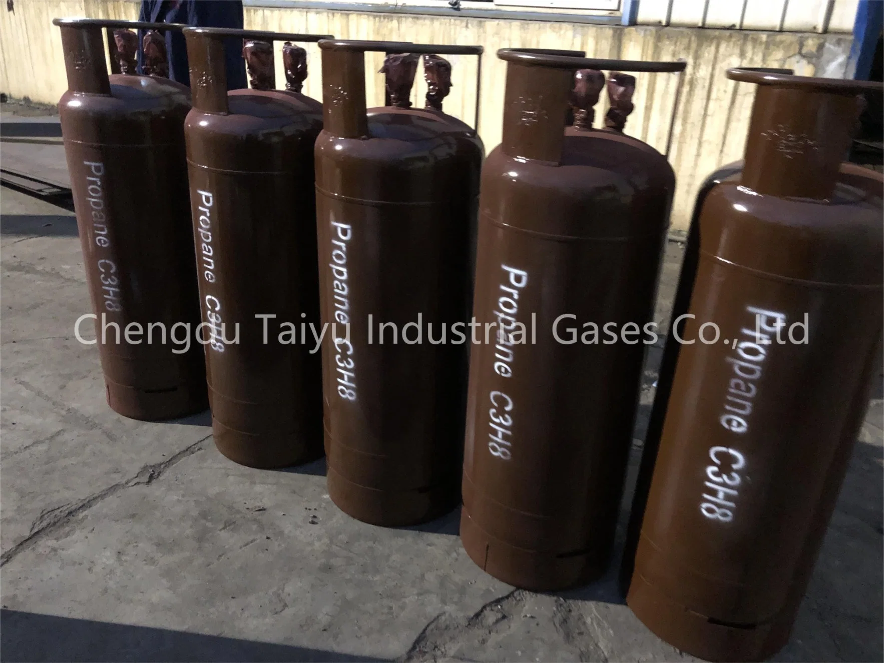 High Purity 50kg Cylinder R290 Propane Gas Refrigerant