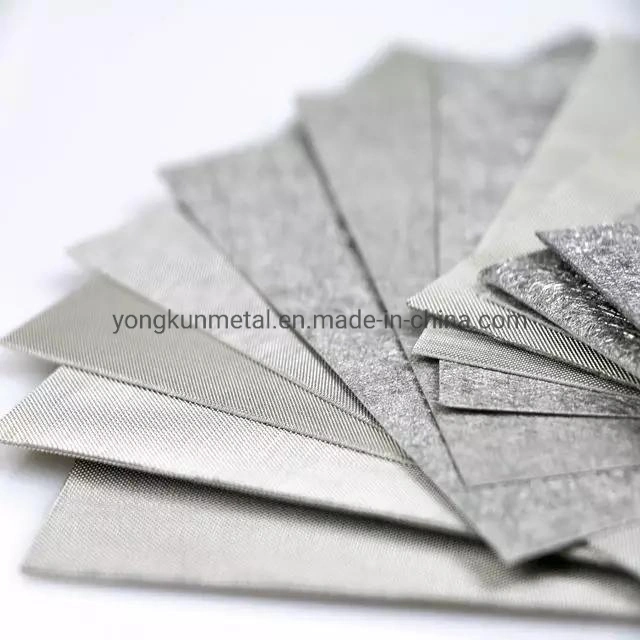 Filter Supplies/Filter Meshes View Larger Imageadd to Comparesharehigh Temperature Resistance Metal Stainless Steel Filter Discs Sintered Metal Fiber Felt