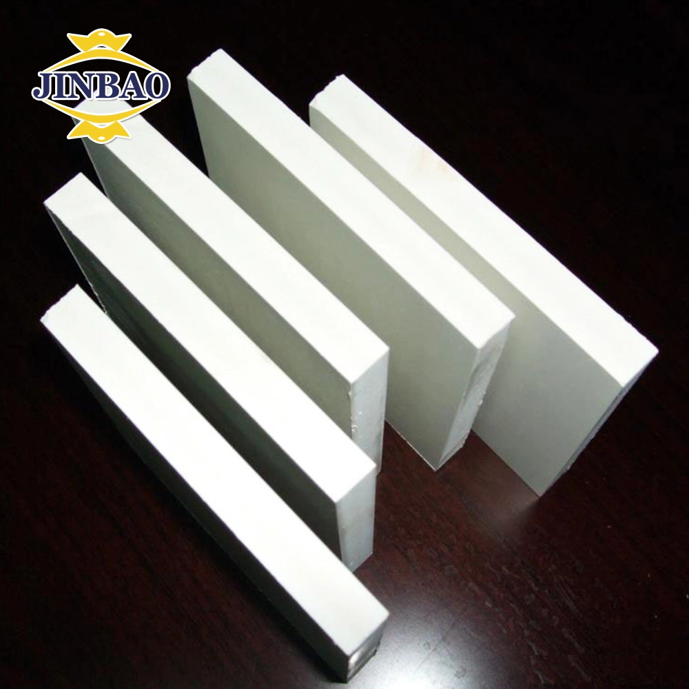 Jinbao 30mm 2.5mm 25mm 30mm 8 X 4 White Curved Luminescent Food Grade PVC Plastic Sheet for Kitchen Cabinets