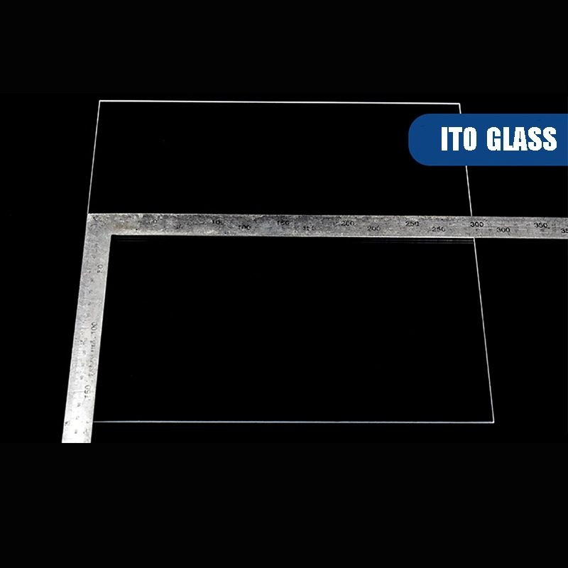 0,2-3mm flaches ITO FTO-beschichtetes Glas für F&amp;E-Anwendungen