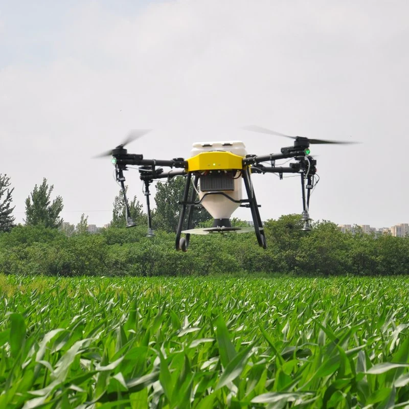 El pulverizador de gran Agricultura Drone similar a DJI UAV propagación y. Rociador de pesticidas Drone en la gran promoción