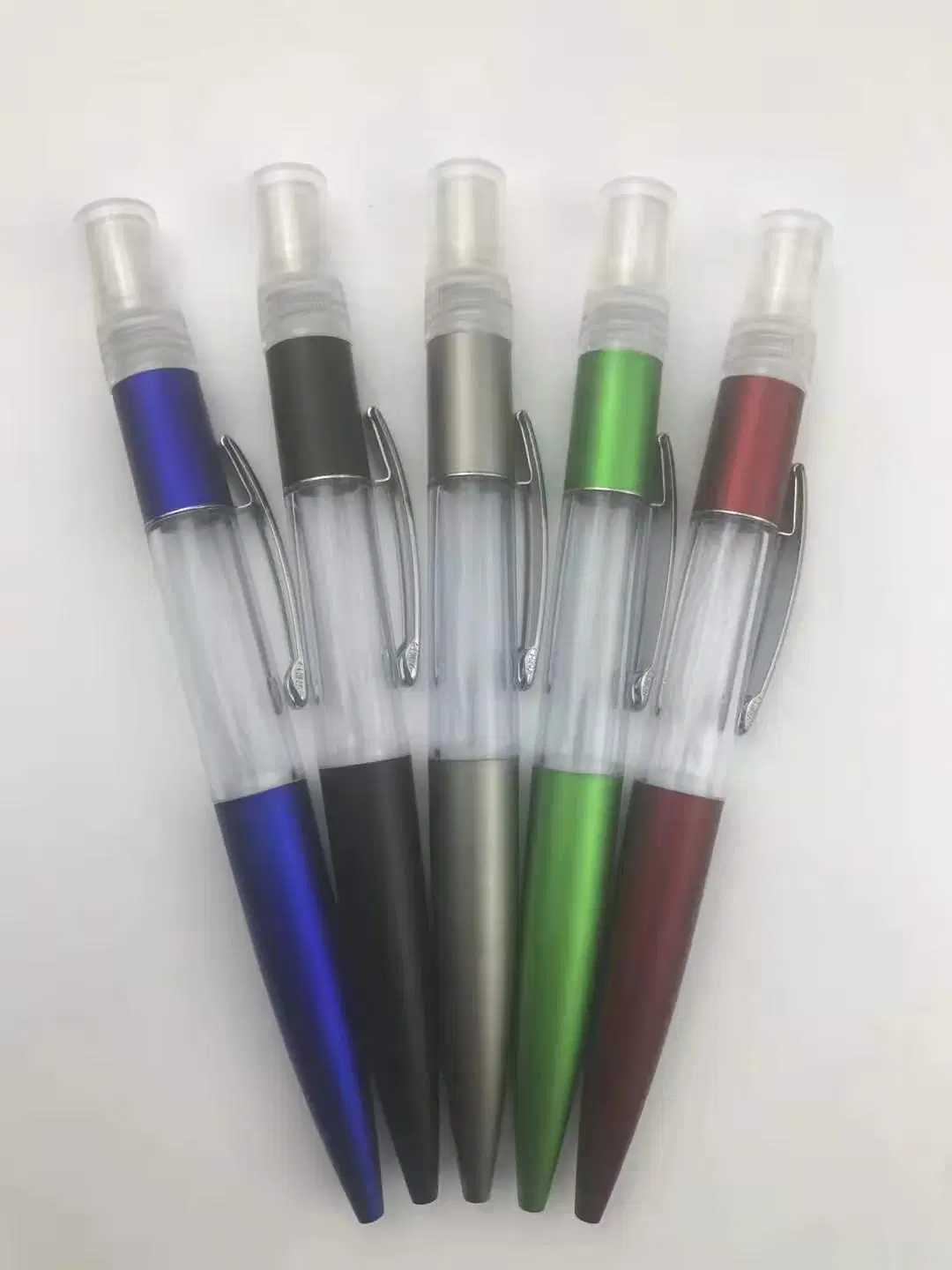 Popular Plastic Spray Ball Pen with Logo Printing for Promotion