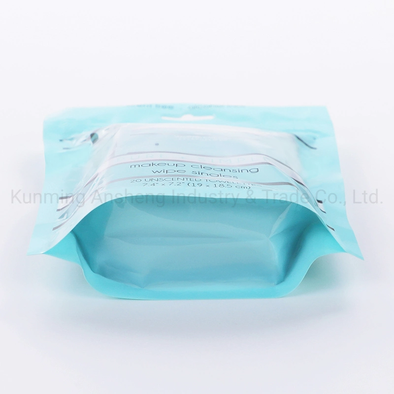 Custom Alcohol-Free Makeup Remover Cleansing Face Eyes Wipes for Waterproof Mascara