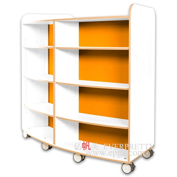 Colorful Children Library Shelf Display Rack