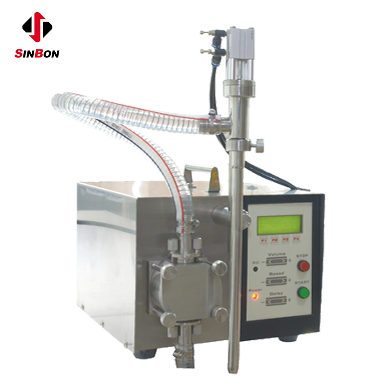 Semi-Automatic Gear Pump Liquid Filling Machine