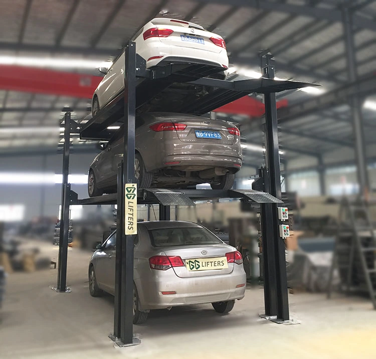 CE certified 3 level auto car parking system