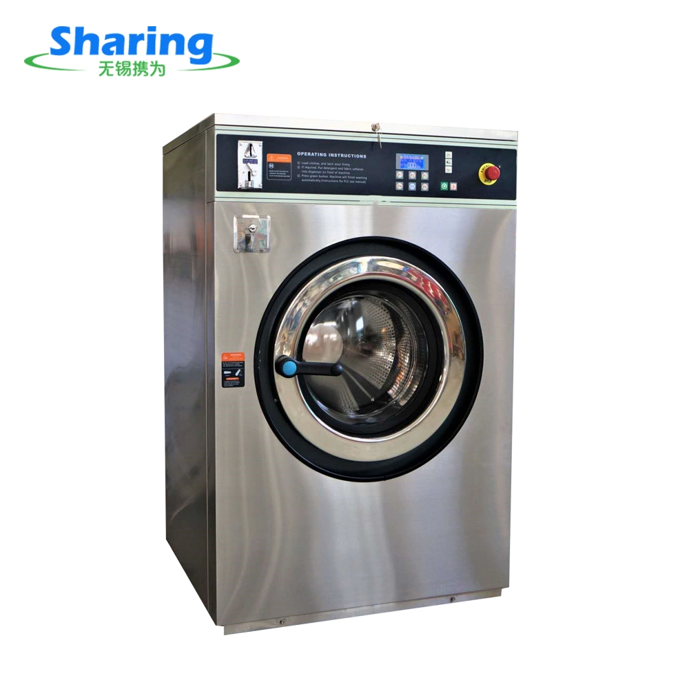 Hot Water, Steam / Electric /Electricity Heated Commercial Washing Machine