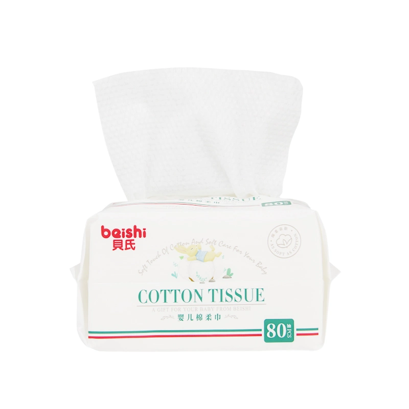 Cotton Tissue Soft Towel OEM ODM Disposable Facial Cleaning