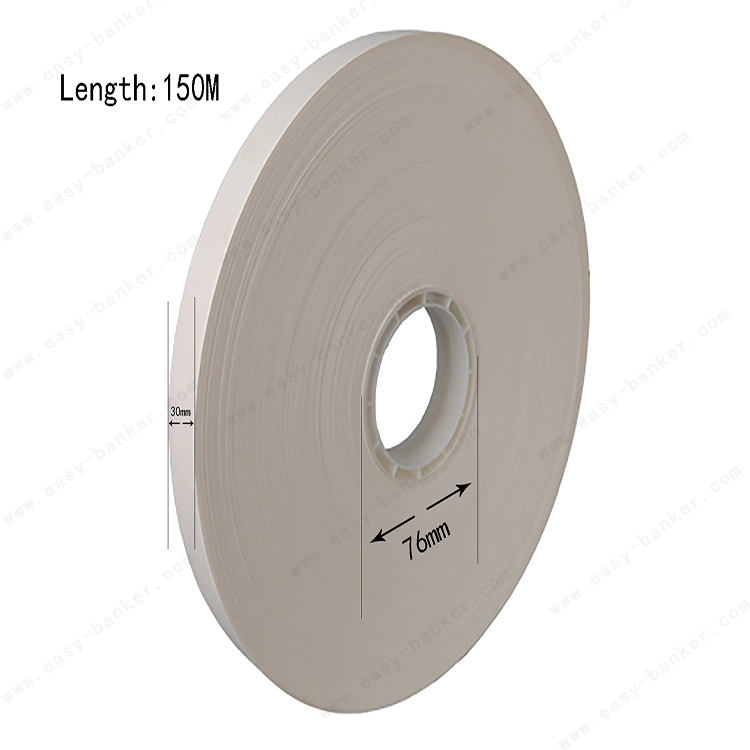 PTHW-30-76-65 Banknote Currency Adhesive Kraft Paper Self Adhesive Tape Seal