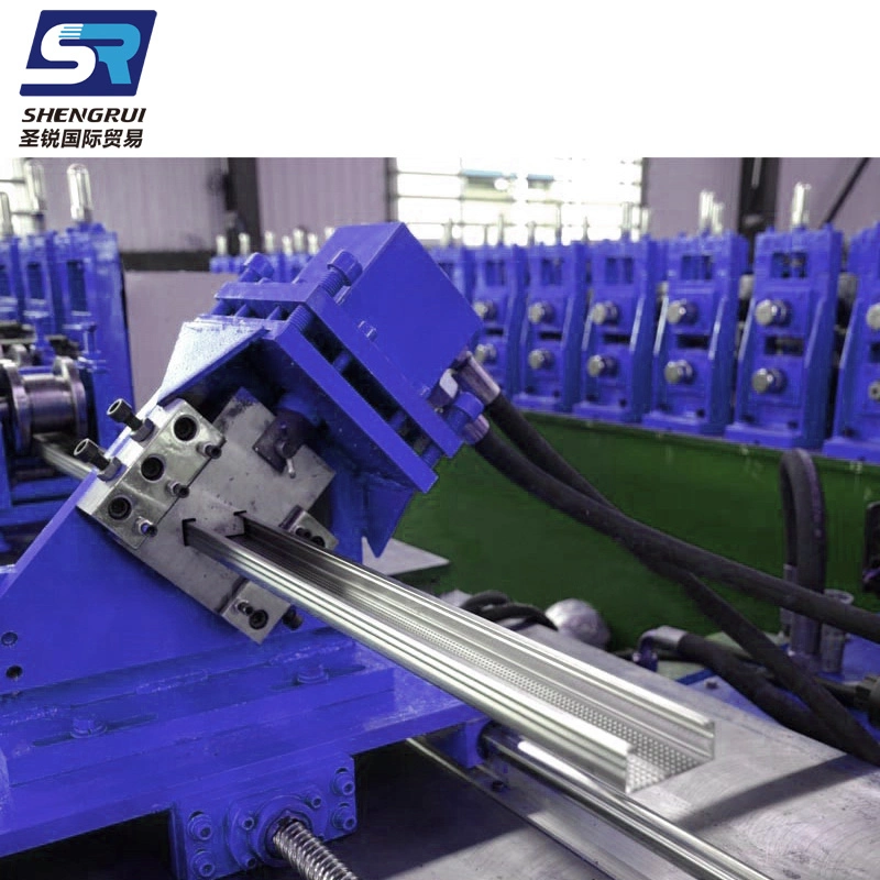 Press Bending Customized with Punching Part Perforated Sheet Making Machine Cable Tray Production Line