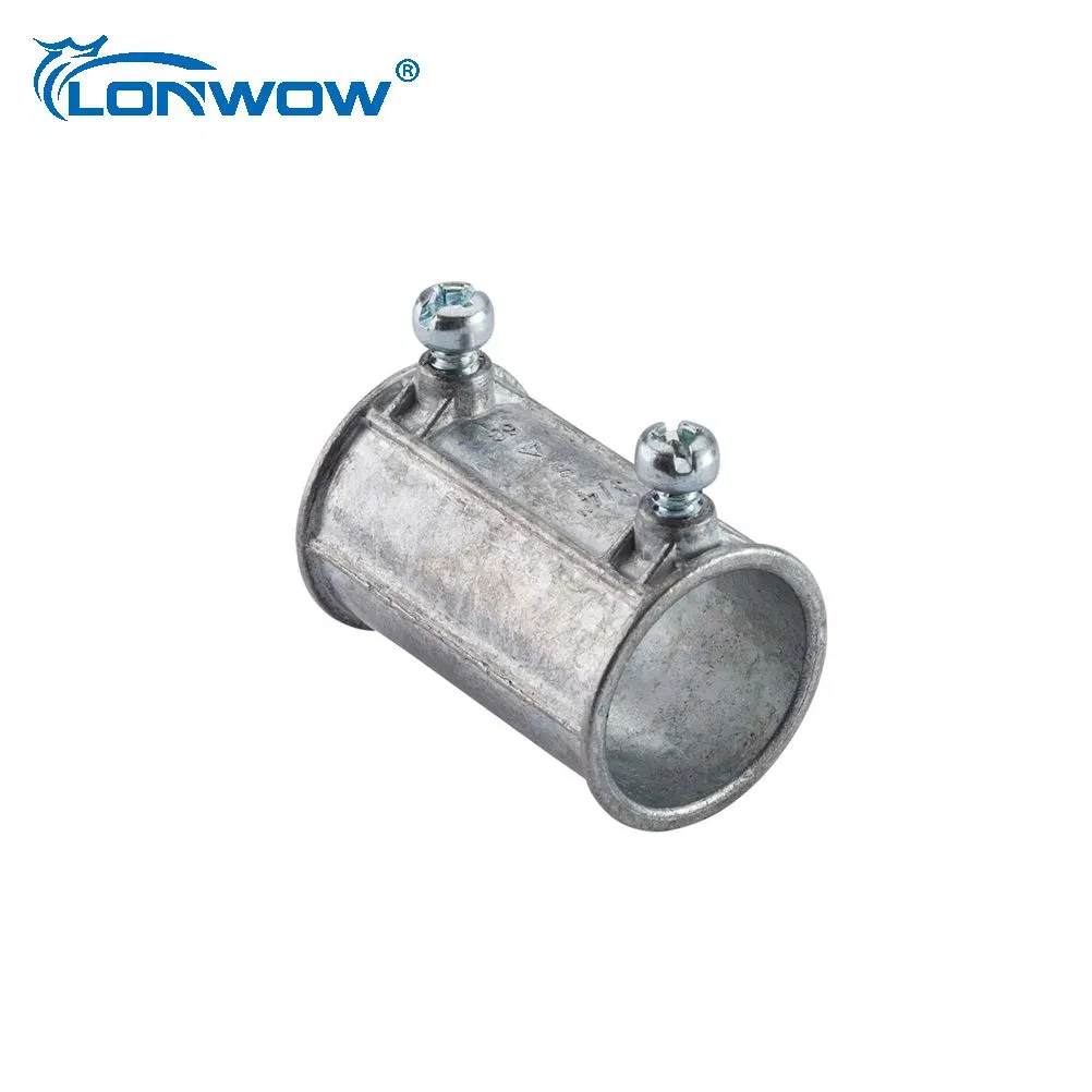 Zinc EMT Conduit Coupling Galvanized Conduit Fitting