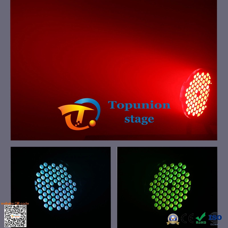 72PCS 3W LED PAR Lights Party Stage Atomasphere Light with Long Lifespan