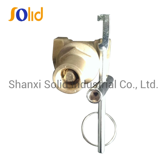 Brass Gate Valve with Lock